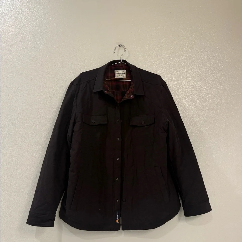 Flag & Anthem Black Quilted Jacket